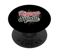 Rizzmas Squad Christmas Holiday Winters Lover PopSockets PopGrip Adhesivo