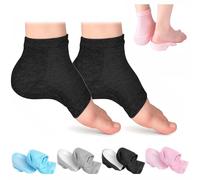 Rizzsoles Height Max Socks Insoles | Invisible Silicone Shoe Lift Heel Pads | Rizzsoles Height Max Socks | Breathable Insole and Heel Protector | Half Height Increase Insoles (2.5cm, Black)