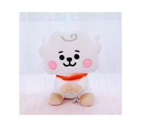 (RJ) KPOP BTS BT21 Muñeca sentada de 20 cm Juguete de peluche para bebé TATA COOKY CHIMMY KOYA SHOOKY MANG