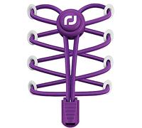 RJ-Sport - Cordones elásticos con cierre rápido, Cordones para Zapatos, Sistema de cordones rápidos para comodidad única y sujeción fuerte (púrpura)