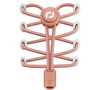 RJ-Sport Cordones elásticos con cierre rápido - Sistema de cordones rápidos para una comodidad única, ajuste perfecto y agarre fuerte (rosa claro * 2)