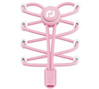 RJ-Sport Cordones elásticos con cierre rápido - Sistema de cordones rápidos para una comodidad única, ajuste perfecto y agarre fuerte (rosa pálido * 2)