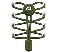 RJ-Sport Cordones elásticos con cierre rápido - Sistema de cordones rápidos para una comodidad única y un agarre fuerte - 1 par (verde militar * 2)