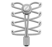 RJ-Sport Cordones elásticos con cierre rápido - Sistema de cordones rápidos para una comodidad única y un agarre fuerte (gris reflectante*2)