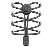 RJ-Sport Cordones elásticos de liberación rápida - Sistema de cordones rápidos para una comodidad única, ajuste perfecto y agarre fuerte (gris oscuro * 2)