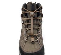RJ-Sport Cordones extralargos sin atar: cordones elásticos redondos para botas de senderismo, botas de trabajo y tenis de correr, Coyote, Talla única