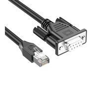 RJ45 8P8C Ethernet D-sub 9Pin RS232 línea de extensión de cable de control, comunicación efectiva de hardware de red