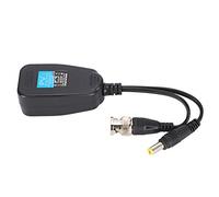 Rj45 Adaptador CCTV Poe a Bnc Convertidor ABS plástico 1 par pasivo CCTV coaxial Bnc Video Power Balun Transceptor a conector RJ45
