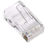 RJ45 conector correspondiente ELECOM LD-RJ45TY100 CAT5E (especificación de alambre trenzado) (importados de Japón)