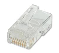 RJ45 PLUG, 8P8C, CAT6, 10 PACK 21.17.3060 (ROLINE) Cantidad X 1