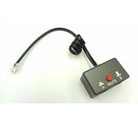 Calltel Auriculares Entrenamiento Adaptador Doble RJ9 Jack & Mute a 3.5mm