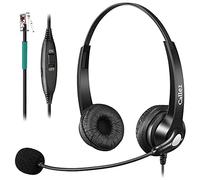 RJ9 Auriculares Teléfono Fijo para Gigaset Fanvil Avaya Alcatel-Lucent