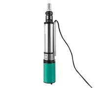 RjcdOPL - Bomba de inmersión para pozo profundo, acero inoxidable, 320 W, 3000 l/h, altura 25 m, bomba de pozo sumergible, IPX8, cable 16 m, para riego agrícola y uso doméstico