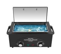 RjcdOPL Esterilizador de aire caliente 300 W, 220 °C máximo, con control de temperatura y temporizador, 0 a 60 min, para cubiertos de acero inoxidable, herramientas de manicura, equipo de peluquería