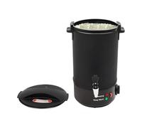 RjcdOPL Fundador de cera, Fundador para la fabricación de velas, temperatura ajustable 30 a 110 °C, función termostática, grifo de vertido, 1100 W, para velas artesanales (8L)