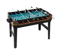 RjcdOPL - Mesa de juegos multifunción 10 en 1, multijuegos convertibles (Baby-Foot, Billard, tenis de mesa, Hockey), ahorro de espacio, 122 × 60 × 80 cm, para familias y sala de juegos (colorido)