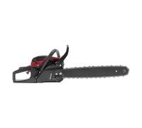 RjcdOPL - Motosierra de gasolina (2 tiempos, 58 CC, 2,4 KW, 10000 rpm, hoja de motosierra 20 "/50 cm, diámetro máximo de corte: 50 cm, rojo y negro