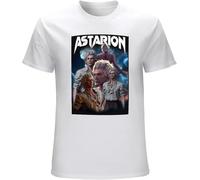 RJJBFKDDK Eertudwwh Astarion-T-Shirt-For-Men-Baldurs-Gate-Bg3-Funny-100-Cotton-Tee-Shirt-Round-Neck-Short