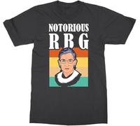 RJJBFKDDK Notorious RBG Liberal Feminist Ruth Bader Ginsburg RBG Men's T-Shirt