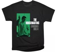 RJJBFKDDK The Housemartins London 0 Hull 4 Music Unisex T-Shirt Black