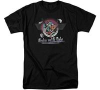 RJJBFKDDK The Regular Show Mordecai & The Rigbys T Shirt Mens Cartoon Merch Black