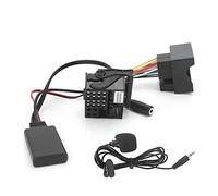 RJJX 12V 59.1En Bluetooth 5.0 Adaptador de Cable AUX AUX Módulo de Adaptador con micrófono Fit para BMW E60 E63 E64 E65 E66 E81 E82 E87 E90 E91 E92