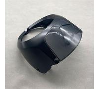 RJKZX Pieza de motocicleta Para Honda Rebel CM1100 CM 1100 CMX 11000 2021, Máscara De Carenado Para Faro Motocicleta, Protector Cubierta Frontal Para Parabrisas(Nero)