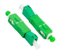 RJLLKD Adaptador De Fibra óptica, Lc/Apc Hembra a Sc/Conector Adaptador De Fibra óptica Monomodo Híbrido Simplex Lc/Apc Hembra a Sc/Macho Uso Con Varios Tipos De Conectores