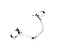 rjpbk Adhesivo For Embellecedor De Volante, Compatible For Ford, Focus 3 Mk3, Kuga Escape (2012-2015, Con Lentejuelas) panel de control del volante(Glossy 2 holes)