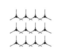 rjpbk Cepillo Lateral Principal aspiradora, Compatible for Dreame Mova S20 Ultra RLM71CE Robot paño de mopa Filtro Bolsa Polvo repuestos cepillos y Filtro de aspiradora(Set 14)