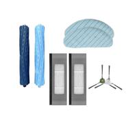 rjpbk Cepillo Lateral Principal aspiradora, Compatible for ECOVACS, Deebot T9 AIVI Pro MAX Power, Bolsa Polvo, Piezas de Filtro paño mopa cepillos y Filtro de aspiradora(Set9)