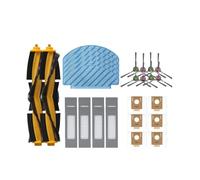 rjpbk Cepillo Lateral Principal aspiradora, Compatible for ECOVACS, Deebot T9 AIVI T8 N8 Pro, Piezas de Bolsa Polvo, Accesorios Filtro Robot cepillos y Filtro de aspiradora(Burgundy)