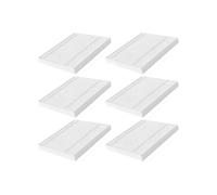 rjpbk Cepillos Laterales Principales, Compatible for Eufy Clean L50 SES L60 Hybrid G50, Accesorios de filtros Repuesto Robot cepillos y Filtro de aspiradora(Set 16)