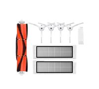 rjpbk Cepillos Laterales Principales, Compatible for Xiaomi, Mijia Mi Robot Aspirapolvere 1S SDJQR01RR SDJQR02RR SDJQR03RR Piezas de filtros trapeador cepillos y Filtro de aspiradora(Burgundy)