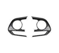rjpbk Embellecedor For Panel De Botones Volante Coche, Compatible For Toyota RAV4, Corolla E210 2019-2022, RAV4 XA50 panel de control del volante(Carbon fiber)