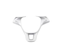 rjpbk Embellecedor For Volante De Coche, Compatible For VW, Golf 7, GTI MK7, POLO 2014-2015 panel de control del volante(Silver)