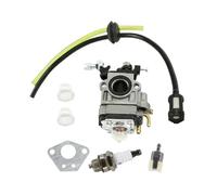 rjpbk Kit de carburador, Compatible for for Cortasetos MTM baumr-AG Whipper Snipper 62cc 65cc Equipo eléctrico jardín Recortadora Repuesto carburador desbrozadora
