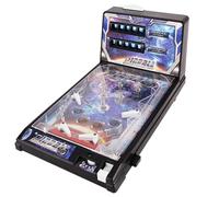 RJPzidK Juego de Canicas con Efectos de Sonido Fuertes Juego Arcade Espacial de Mesa Máquina de Pinball Arcade Electrónica Juegos de Rompecabezas para Acampar y Viajar