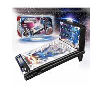 RJPzidK Mini Máquina Recreativa de Canicas Juego de Canicas Electrónico para Padres e Hijos Juegos de Pinball Espacial Arcade de Mesa Compacto Retro