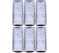 Rjrjc Almohadillas de Filtro para Acuario, láminas de algodón con infusión de carbón Activado, 135x55mm, Medios de Repuesto para filtros de pecera montados en la Pared, 6 uds.