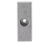 Rjrjc Ánodo de cuña de aleación de aluminio 826134 826134Q Reemplazo para fueraborda Mariner MerCruiser Alpha One Gen II Force 90 120 Protección Casco para barcos de agua salada dulce
