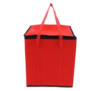 Rjrjc Bolsa de Entrega aislada, con Estructura de Aislamiento en Capas, Asas de Transporte, para Pizza térmica, transportador de Alimentos, Uso en Exteriores, (2 pouces Plus Haut (40 * 40 * 45CM))