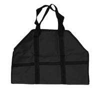 Rjrjc Bolsa para leña grande de tela Oxford 600D con asas, calefacción doméstica, barbacoa, camping (B)