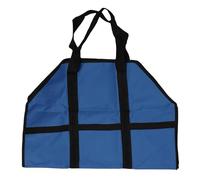 Rjrjc Bolsa para leña grande de tela Oxford 600D con asas, calefacción doméstica, barbacoa, camping (C)