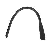 Rjrjc Boquilla para rincones para aspiradora Accesorio Flexible de Largo Alcance Cabezal de succión Suave para Espacios y Esquinas de difícil Acceso Caucho plástico 65 cm