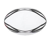 Rjrjc Pelota de práctica número 9, con PVC de Alta Elasticidad, para Entrenamiento de Partidos, Pelota Ovalada Inflable Blanca