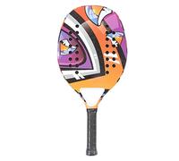 Rjrjc Raqueta de pádel de Fibra de Carbono, Ligera y portátil con Mango cómodo, diseño de Moda para entusiastas del Deporte en el hogar, la Escuela y el Gimnasio