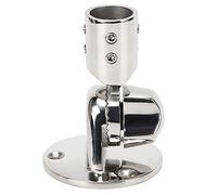 Rjrjc Soporte Redondo para Base de Barco, Alta dureza, Acero Inoxidable 316, 22mm de diámetro Interior, Soporte de Calidad Naval para Barcos, Yates, embarcaciones