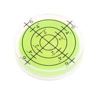 RJSQAQE Nivel de Burbuja de espíritu Universal Marca de Grado Burbuja de Nivel Circular de Verde Color para Herramienta medición Caravana, magnético, Largo, Stanley Mini Ojo Buey, nivelación Nivel