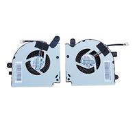 RJXDUPHT Reemplazo de Ventilador de refrigeración para radiador Compatible con GF75 Series 8RC 8RD 9SC 9SD Thin MS-17F1 17F2 17F4 17F5 N415 N416(CPU and GPU Fan)